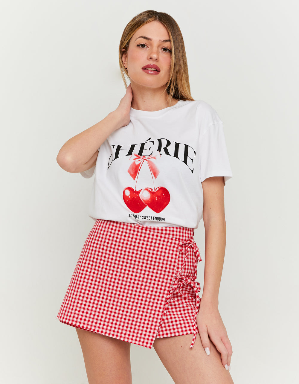 Printed Oversize T-shirt | White