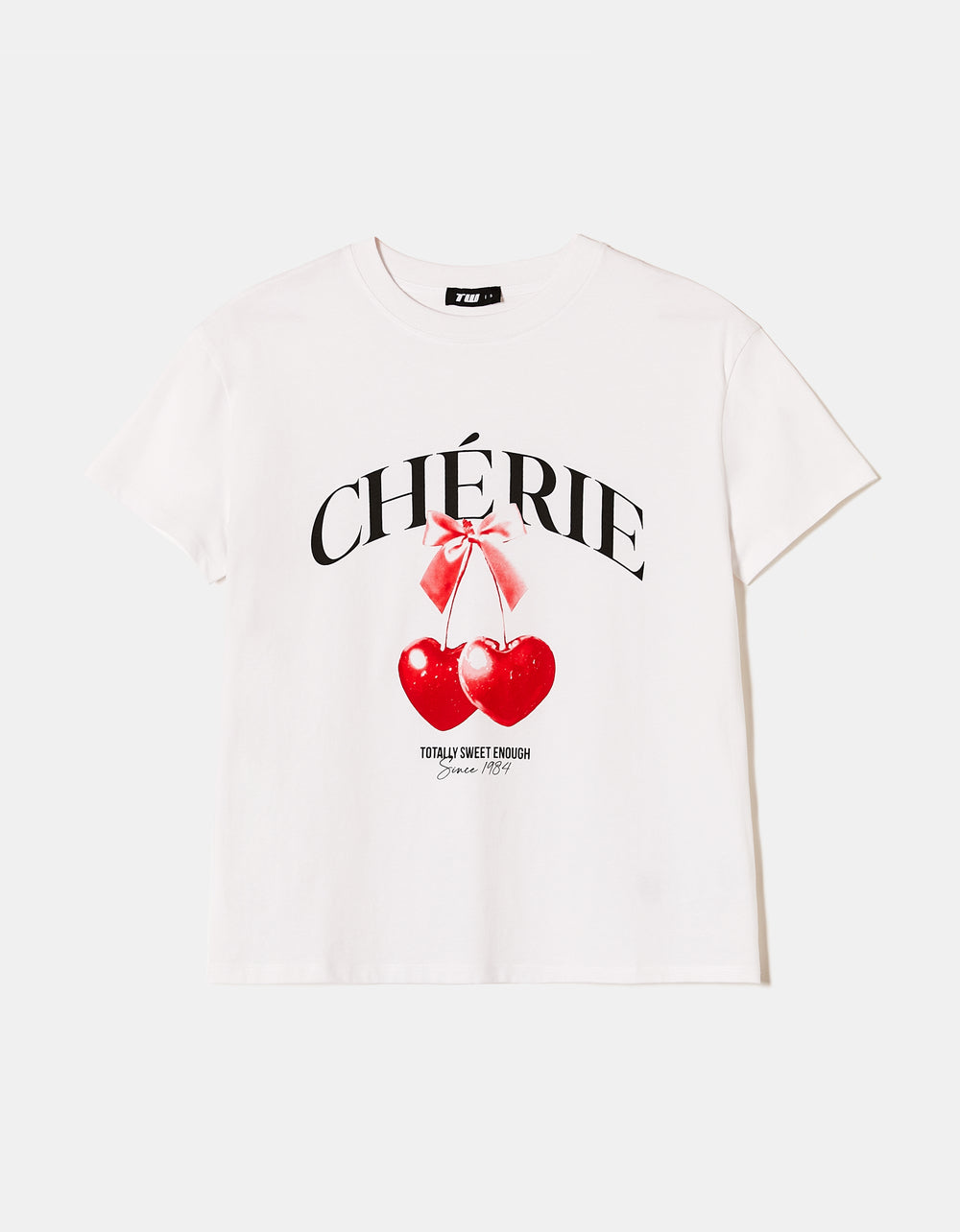 Printed Oversize T-shirt | White