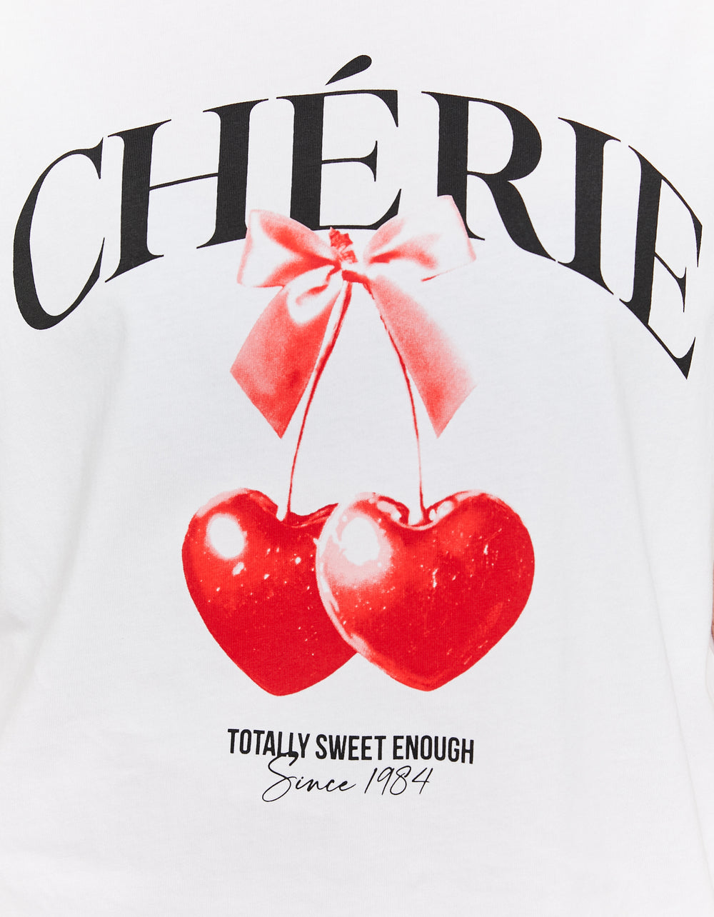 Printed Oversize T-shirt | White