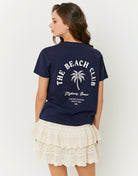 Printed T-shirt | Navy