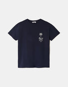 Printed T-shirt | Navy