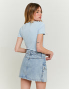T-shirt with Print | Blue