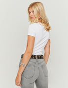 Printed T?Shirt | White