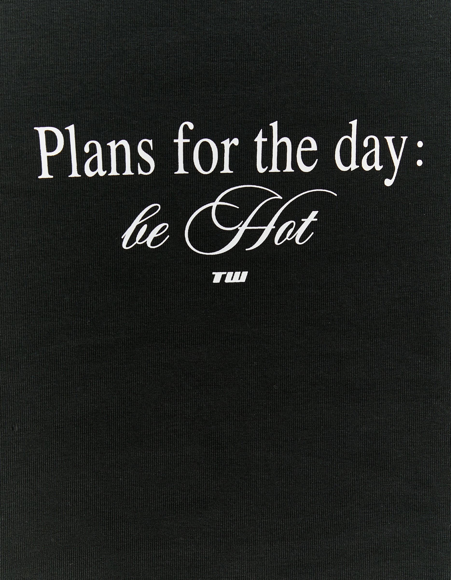 T-shirt with Print | Black