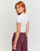 Printed T-shirt | White