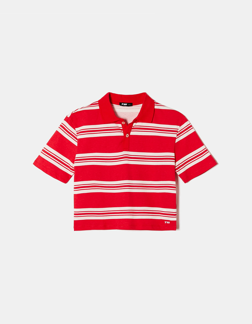 Polo T-shirt | Red-White