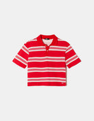 Polo T-shirt | Red-White
