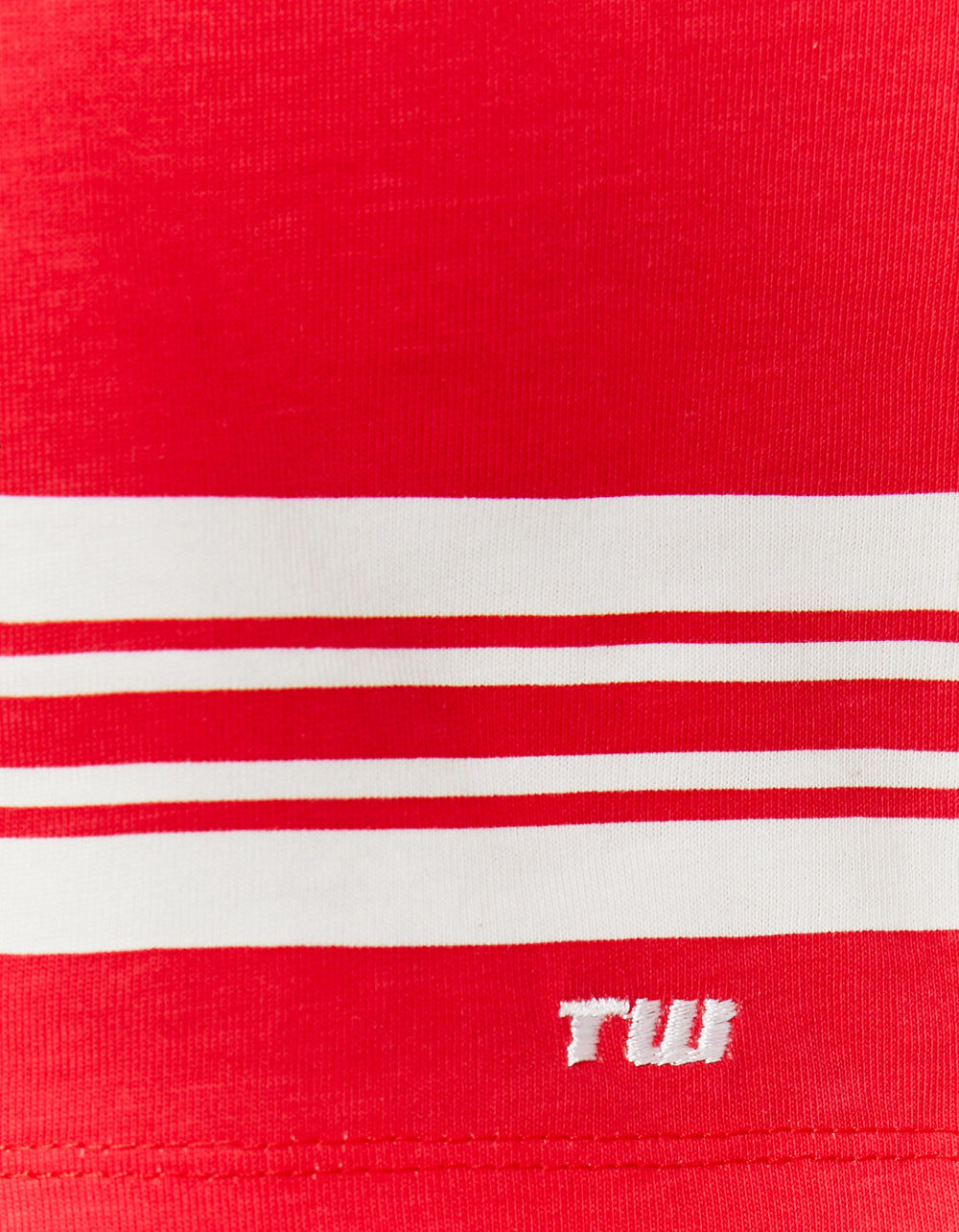 Polo T-shirt | Red-White