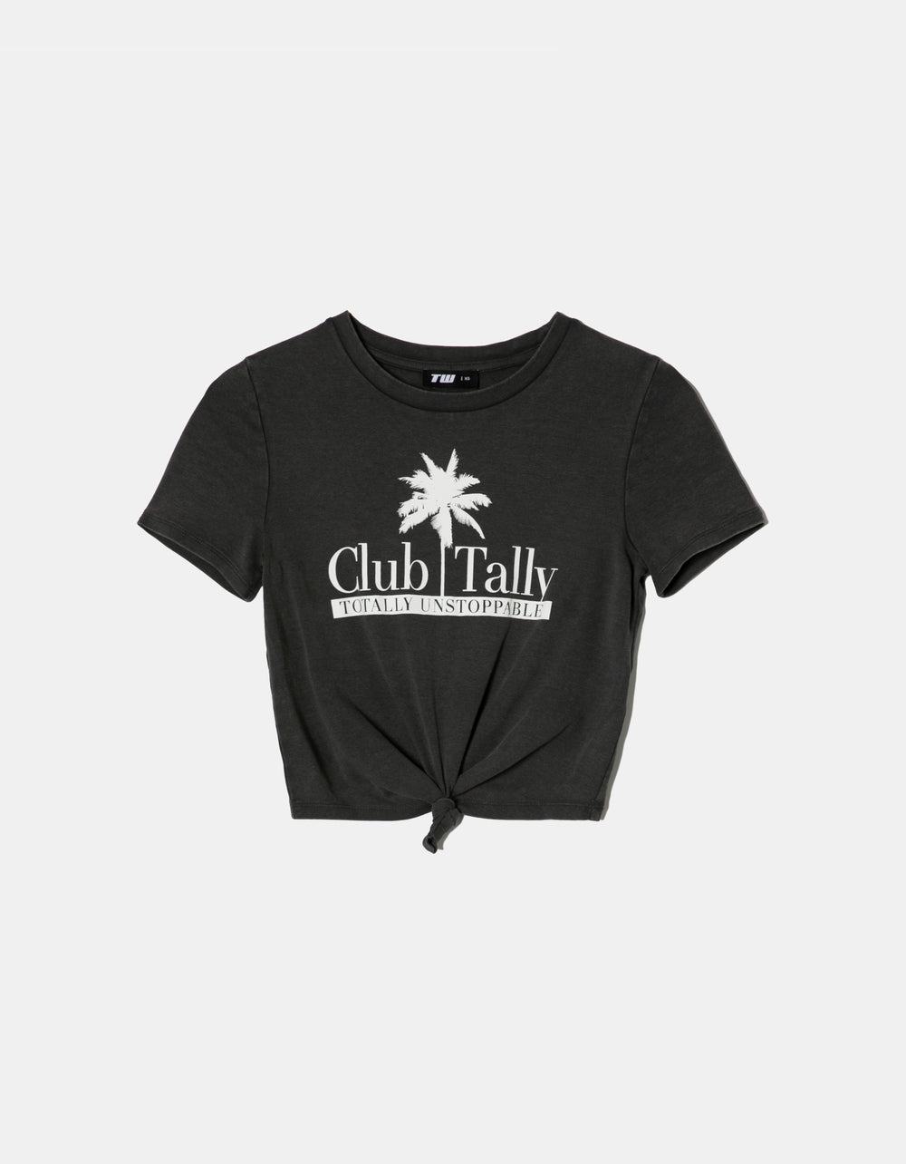 Knotted T-shirt | Dark Grey
