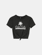 Knotted T-shirt | Dark Grey