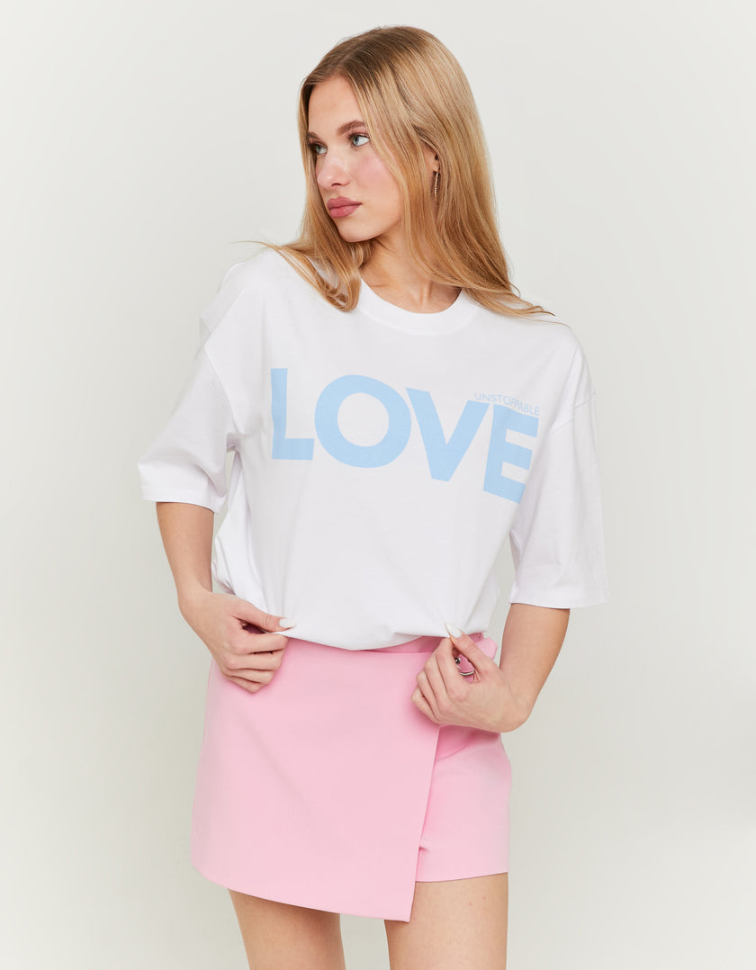 T-shirt with Print | White