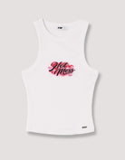 Printed Tank Top | White