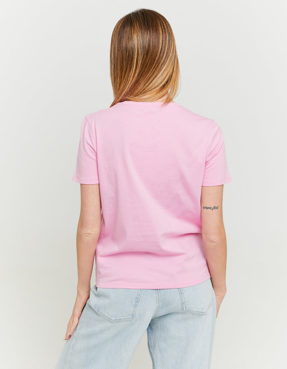 T-shirt with Print | Pink