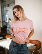 T-shirt with Print | Pink