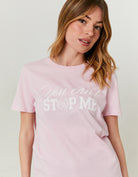 T-shirt with Print | Pink