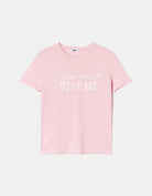 T-shirt with Print | Pink