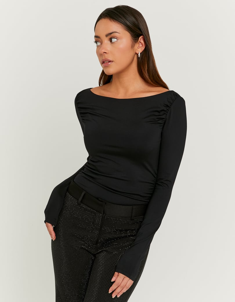 Asymmetrical Top | Black
