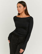 Asymmetrical Top | Black