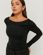 Asymmetrical Top | Black