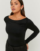 Asymmetrical Top | Black