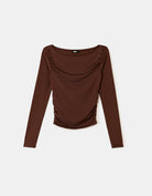 Asymmetrical Top | Brown