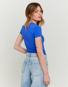 Basic T-shirt Short Sleeves | Royal Blue