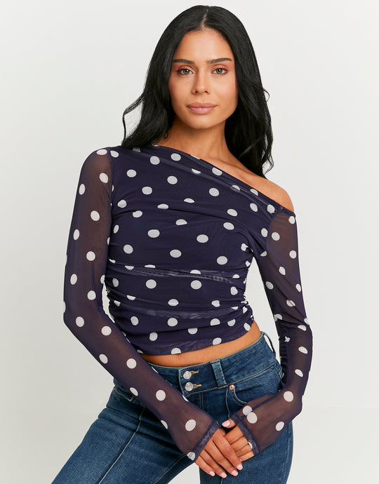 Mesh Top | Navy