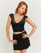 Lace Top | Black