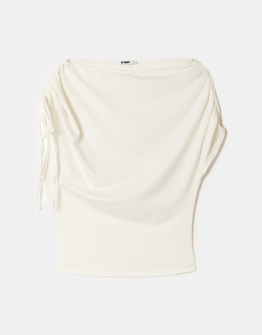 Asymmetric Top | Off White