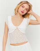 Lace Top | Off White