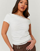 Asymmetric Top | Off White