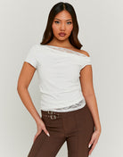 Asymmetric Top | Off White