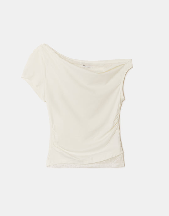 Asymmetric Top | Off White