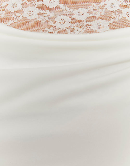 Asymmetric Top | Off White