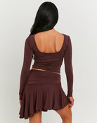 Open Back Top | Bordeau