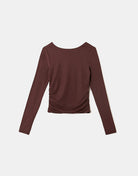 Open Back Top | Bordeau