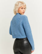 Long Sleeve Jacket With Hood | Grey/Black