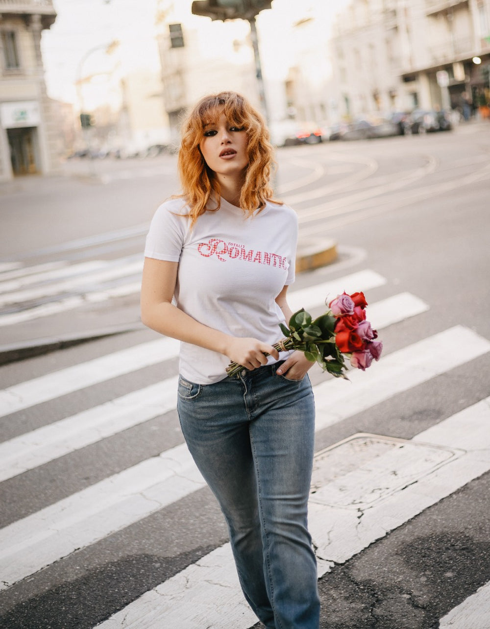 T-shirt with Print | White